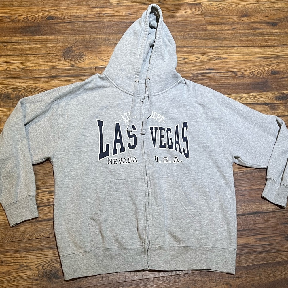 Men’s Las Vegas Nevada Zip Jacket Size 2XL